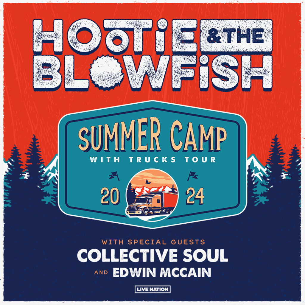 Don't miss the chance to see Hootie & the Blowfish live; secure your tickets now!